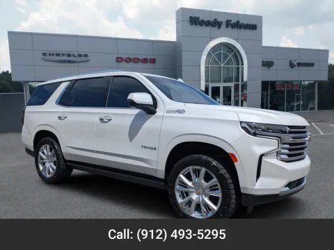 White 2022 Chevrolet Tahoe High Country for sale in Vidalia, GA