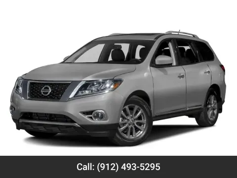 Red 2016 Nissan Pathfinder SL for sale in Vidalia, GA