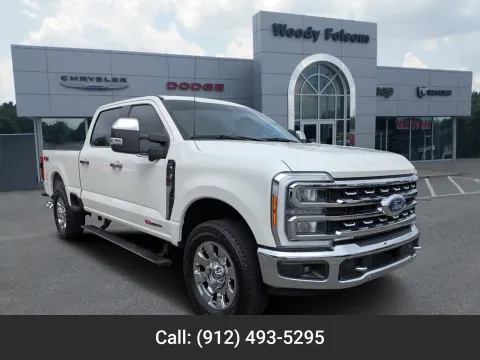 White 2023 Ford Super Duty F-250 SRW LARIAT for sale in Vidalia, GA