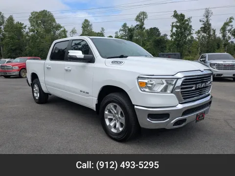 White 2024 Ram 1500 Laramie for sale in Vidalia, GA