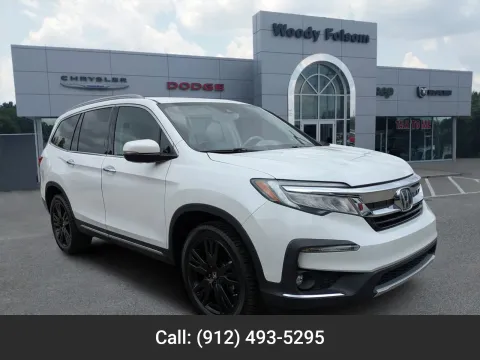 Black 2021 Honda Pilot Touring 7-Passenger for sale in Vidalia, GA
