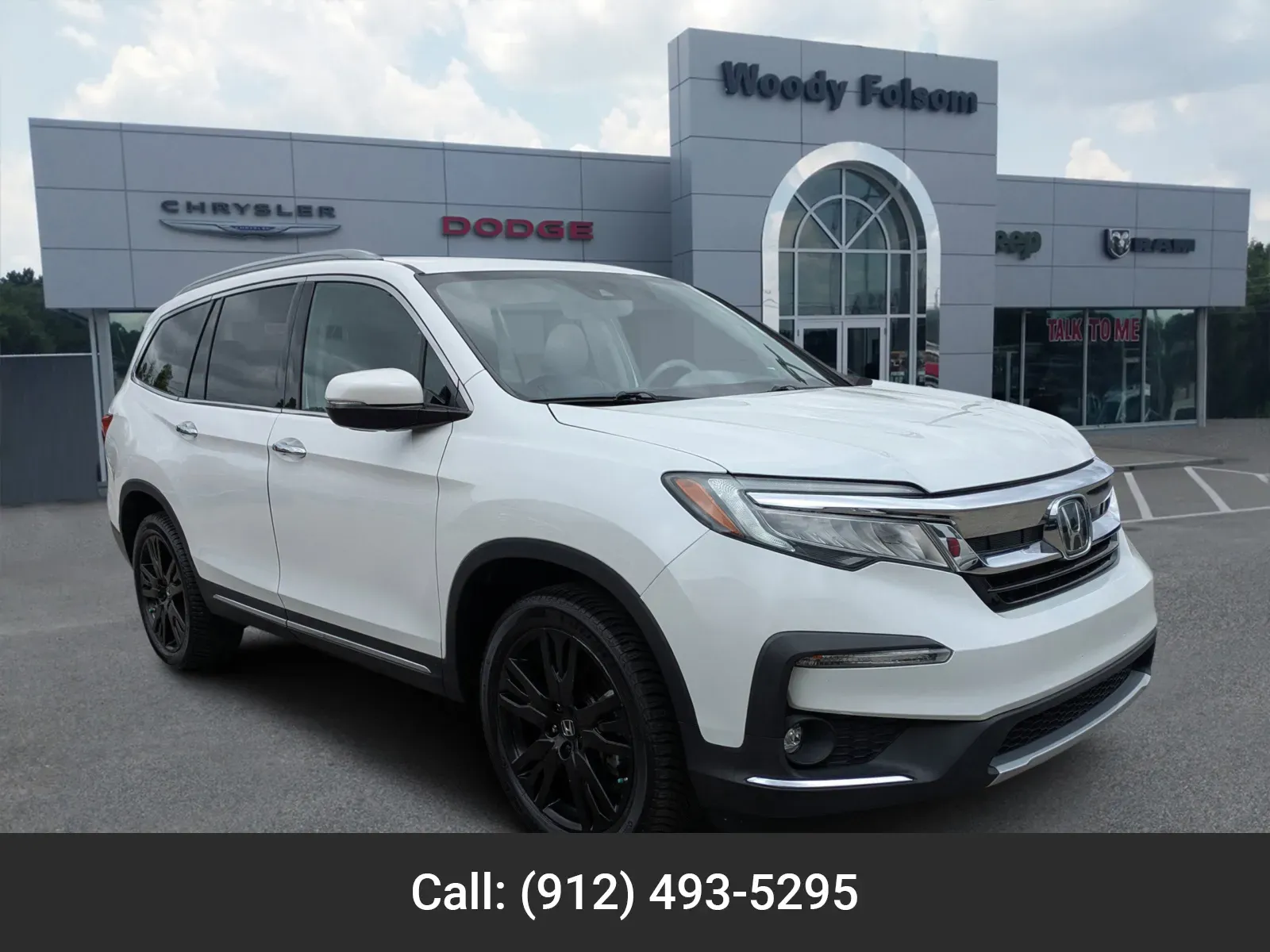 White 2021 Honda Pilot Touring 7-Passenger for sale in Vidalia, GA
