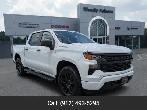 White 2024 Chevrolet Silverado 1500 Custom for sale in Vidalia, GA