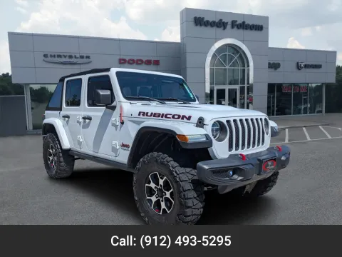White 2020 Jeep Wrangler Unlimited Rubicon for sale in Vidalia, GA