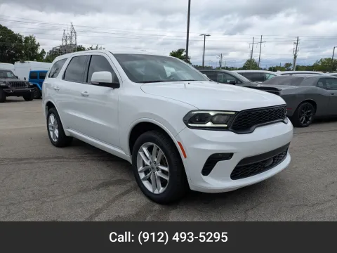 White 2022 Dodge Durango GT Plus for sale in Vidalia, GA