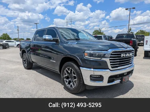 Blue 2025 Ram 1500 Laramie for sale in Vidalia, GA