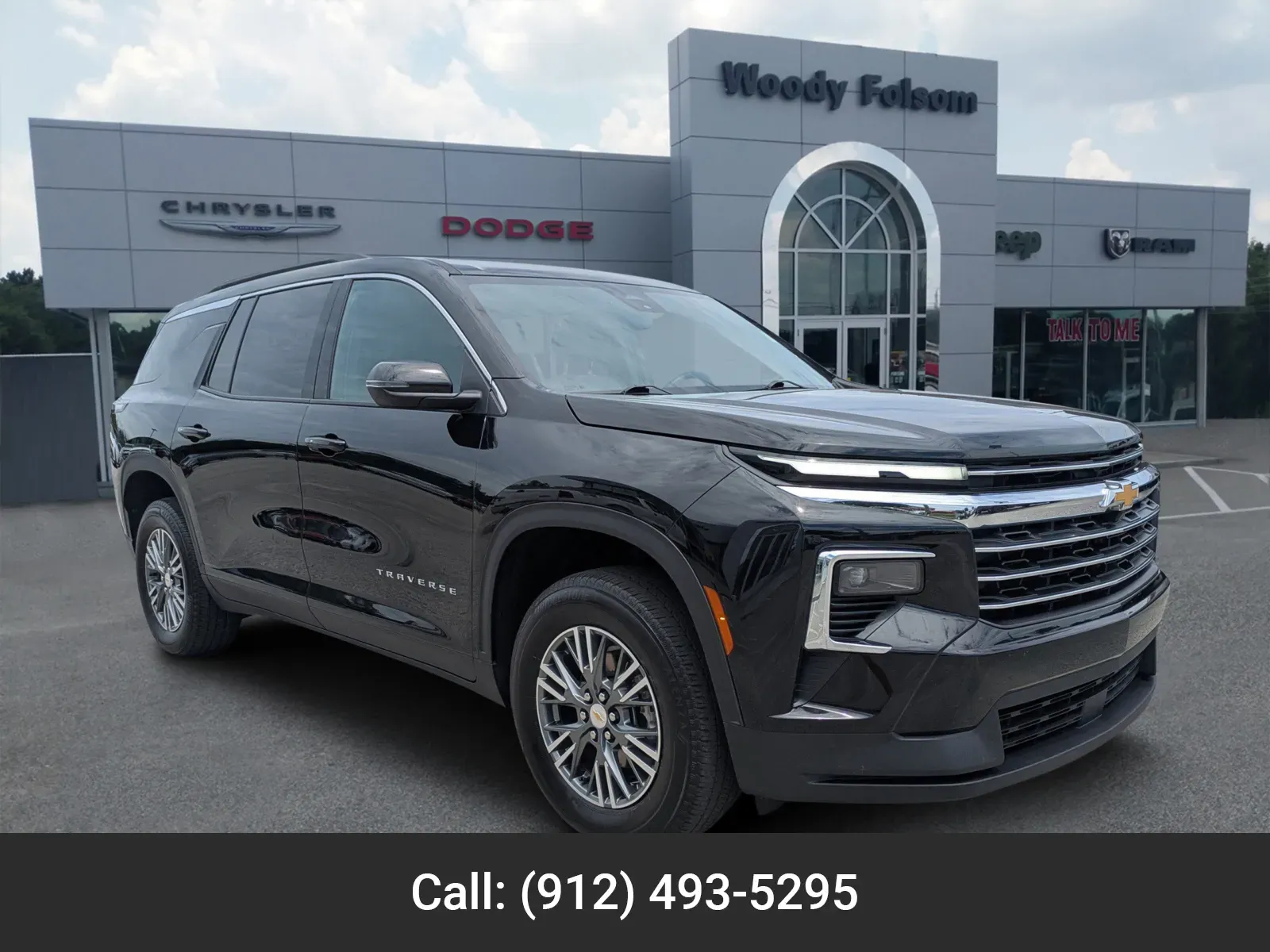 Black 2025 Chevrolet Traverse FWD LT for sale in Vidalia, GA