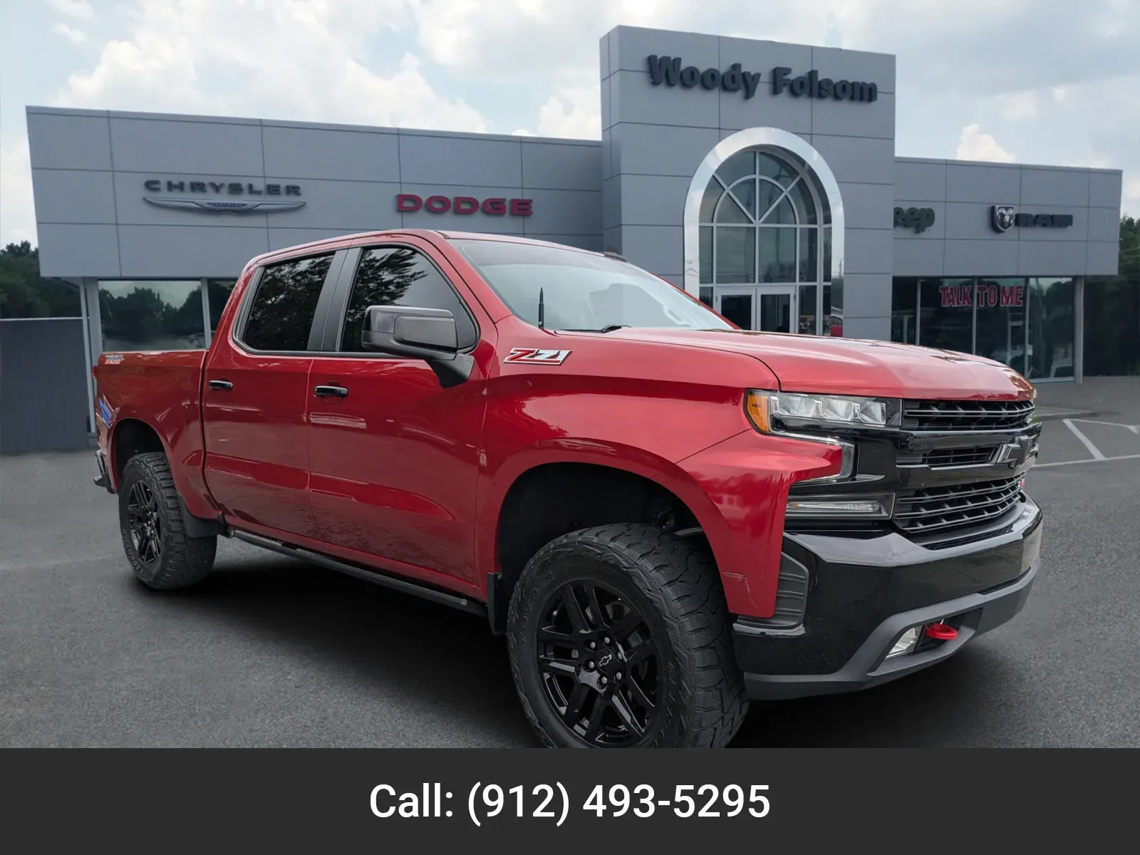 Red 2021 Chevrolet Silverado 1500 LT Trail Boss for sale in Vidalia, GA