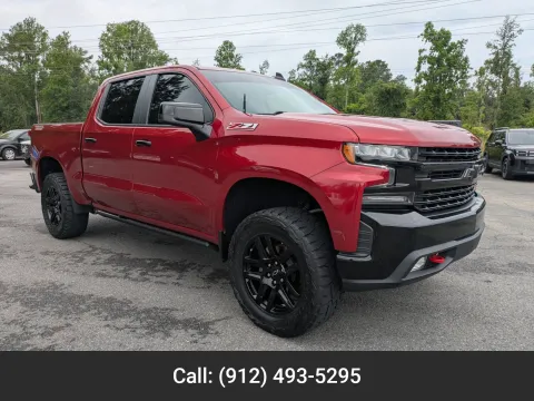 Red 2021 Chevrolet Silverado 1500 LT Trail Boss for sale in Vidalia, GA