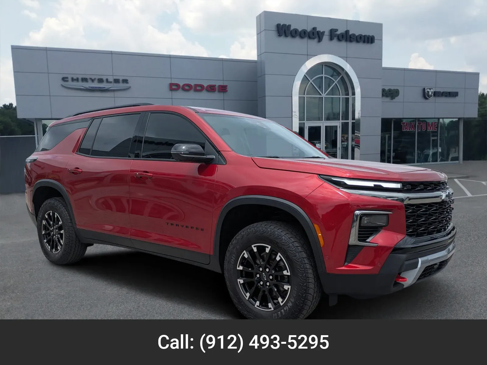 Red 2024 Chevrolet Traverse AWD Z71 for sale in Vidalia, GA