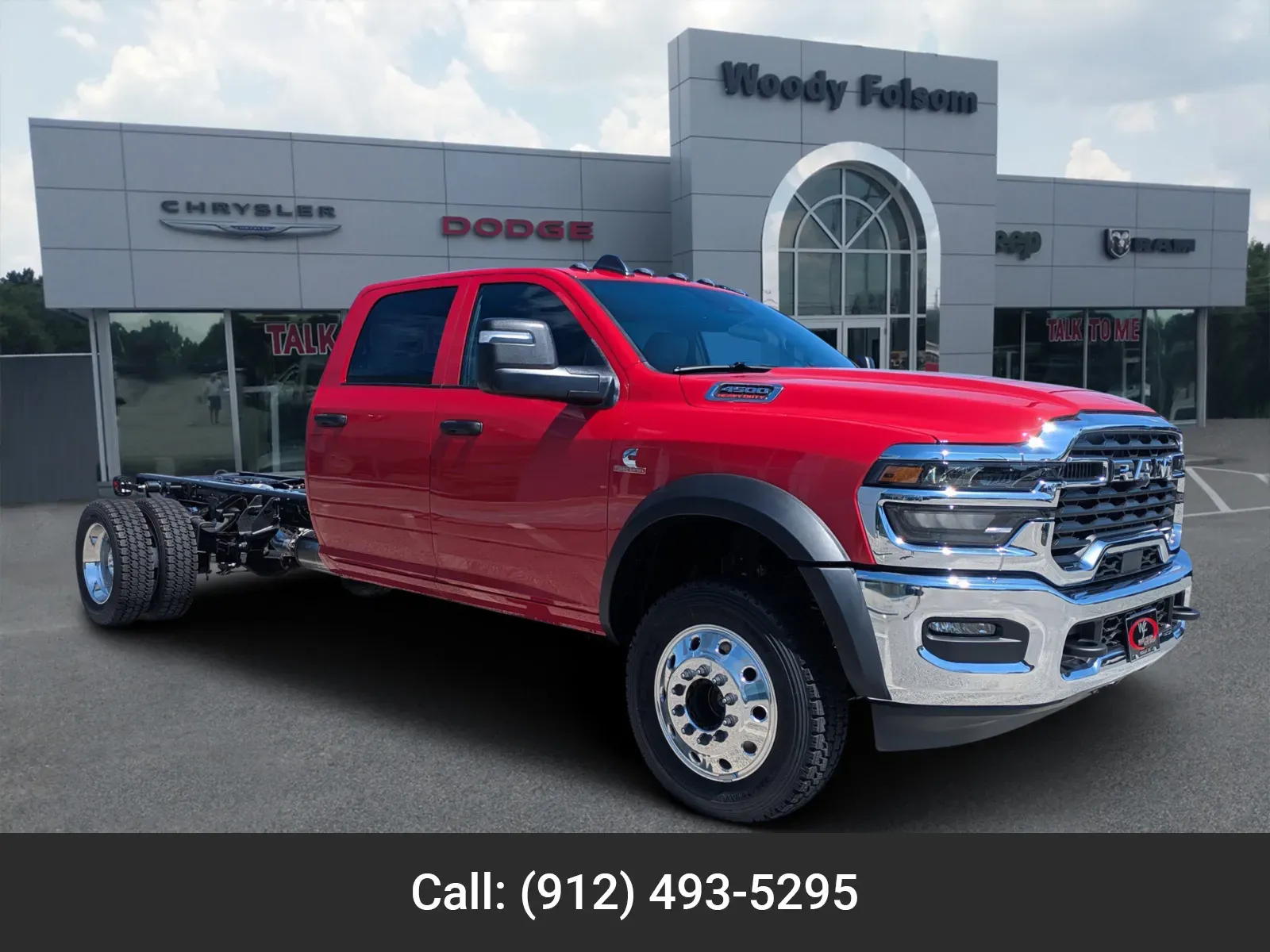 Red 2026 Ram 4500 Chassis Cab Tradesman for sale in Vidalia, GA