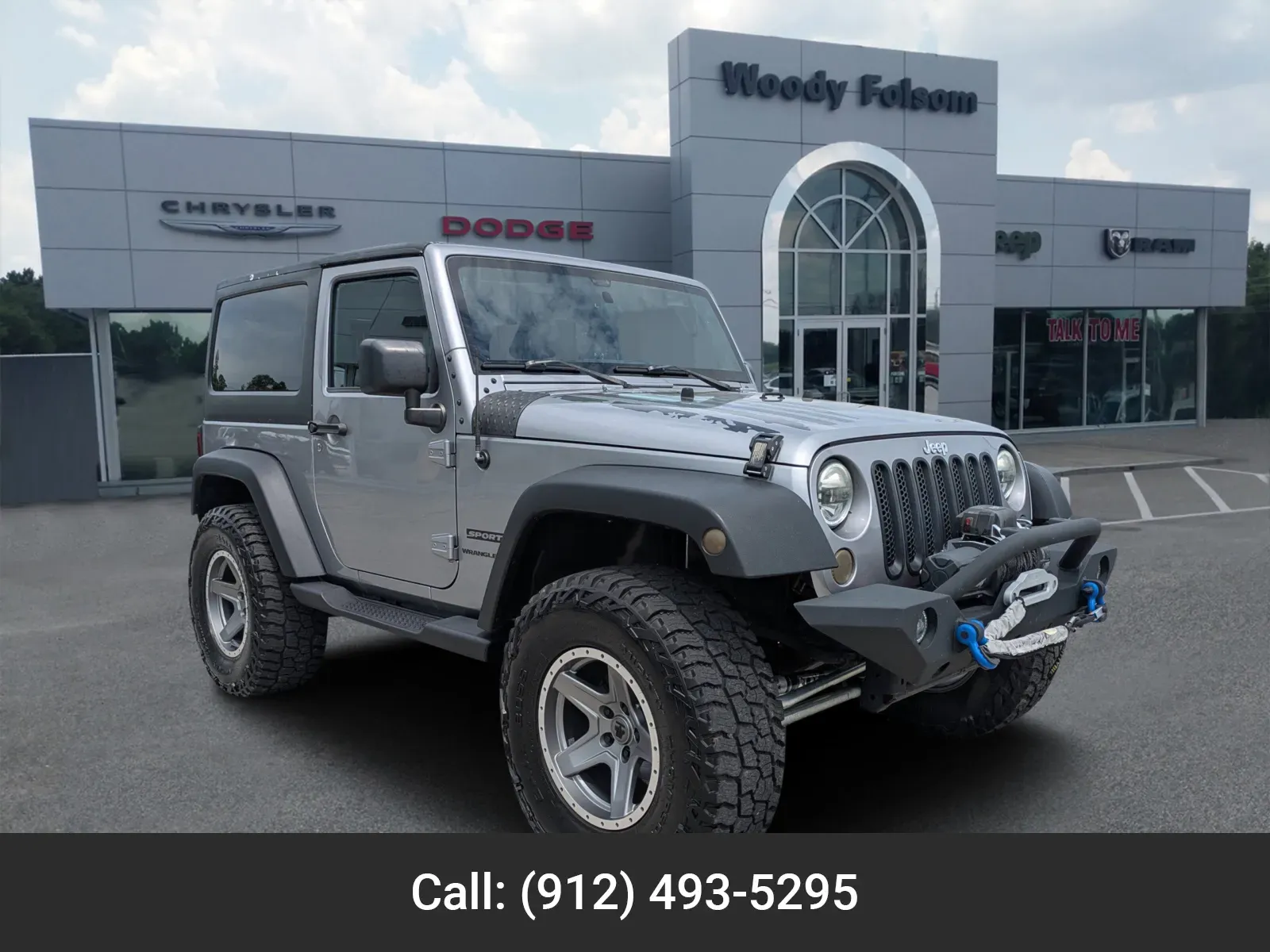 Silver 2018 Jeep Wrangler JK Sport S for sale in Vidalia, GA