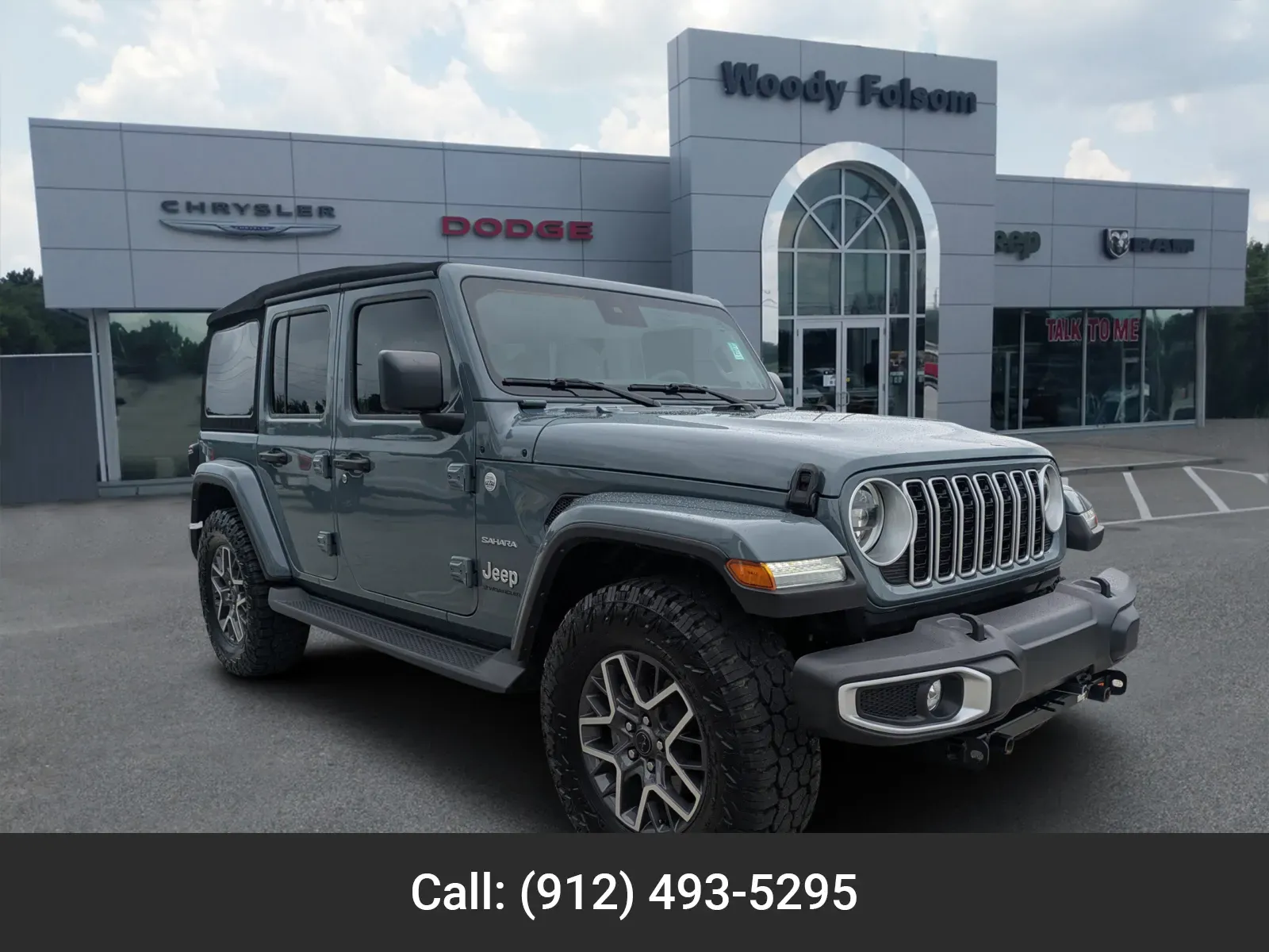 Gray 2024 Jeep Wrangler Sahara for sale in Vidalia, GA