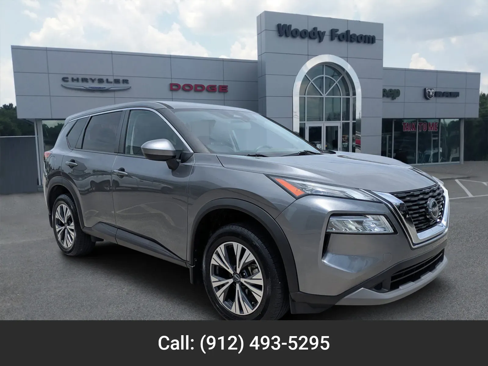 Gray 2023 Nissan Rogue SV for sale in Vidalia, GA