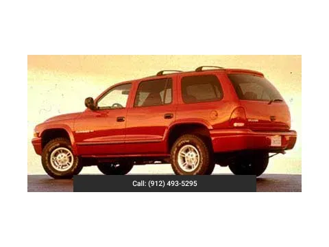 Red 1998 Dodge Durango SLT for sale in Vidalia, GA