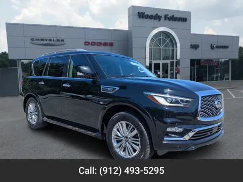 Black 2019 INFINITI QX80 LUXE for sale in Vidalia, GA
