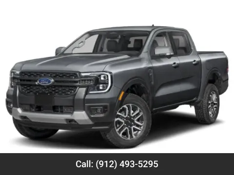 White 2024 Ford Ranger LARIAT for sale in Vidalia, GA