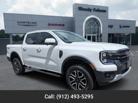 White 2024 Ford Ranger LARIAT for sale in Vidalia, GA