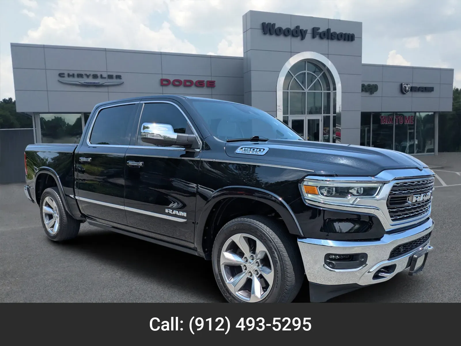 Black 2022 Ram 1500 Limited for sale in Vidalia, GA