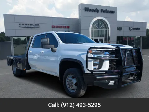 White 2022 Chevrolet Silverado 3500 HD CC LT for sale in Vidalia, GA
