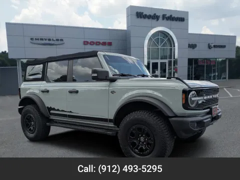 Gray 2022 Ford Bronco Wildtrak for sale in Vidalia, GA