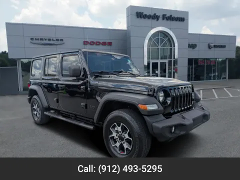 Black 2023 Jeep Wrangler Sport for sale in Vidalia, GA