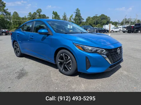 Blue 2024 Nissan Sentra SV for sale in Vidalia, GA