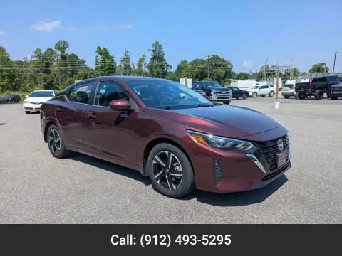 Red 2025 Nissan Sentra SV for sale in Vidalia, GA