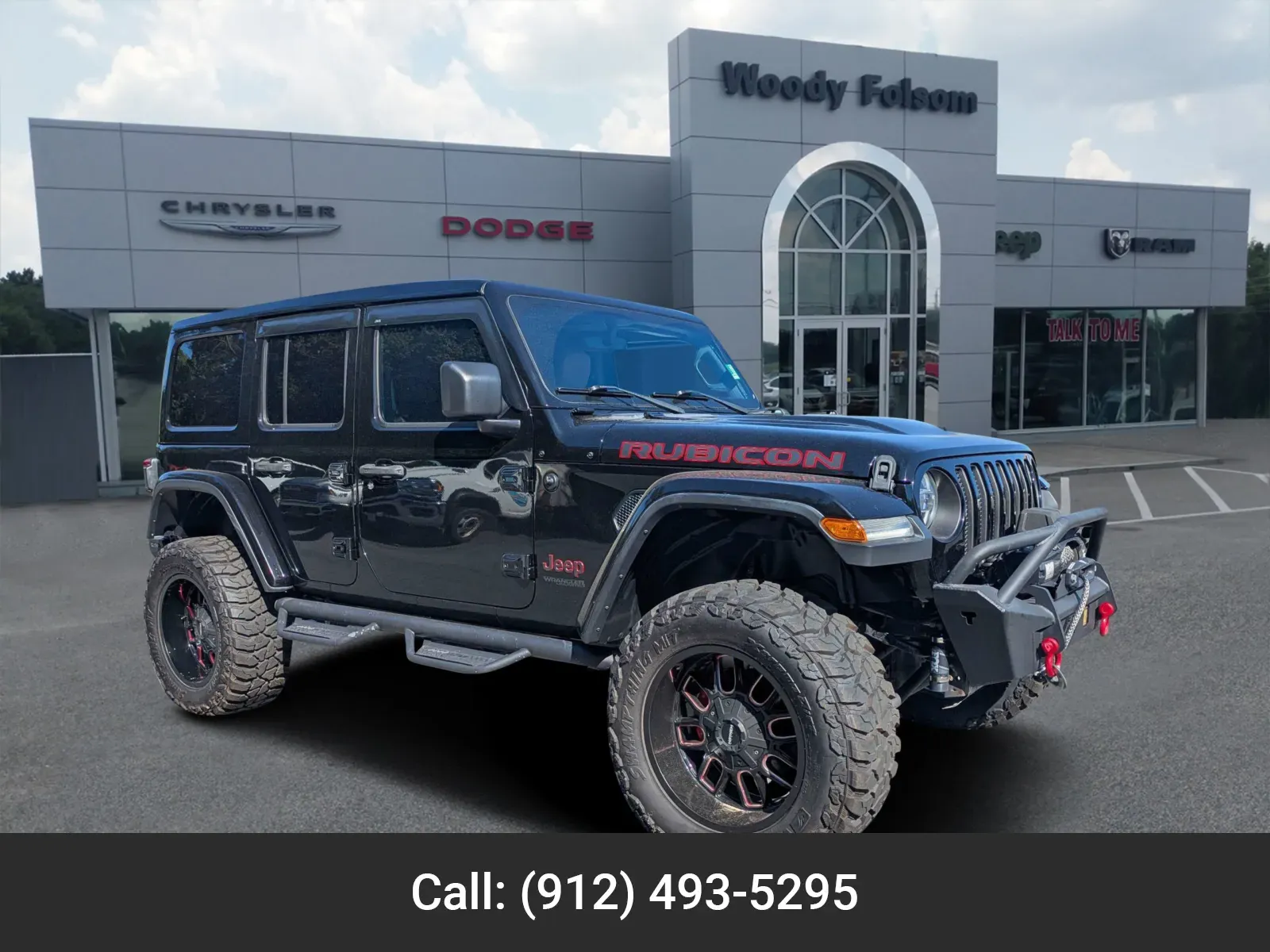 Black 2020 Jeep Wrangler Unlimited Rubicon for sale in Vidalia, GA