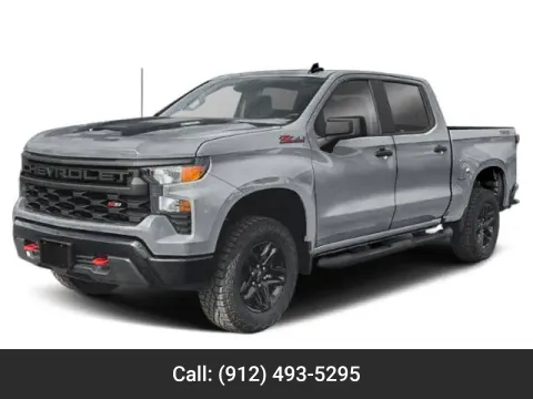 Black 2025 Chevrolet Silverado 1500 Custom Trail Boss for sale in Vidalia, GA