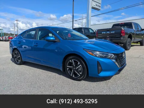 Blue 2024 Nissan Sentra SV for sale in Vidalia, GA