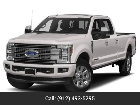 White 2019 Ford Super Duty F-250 SRW Platinum for sale in Vidalia, GA