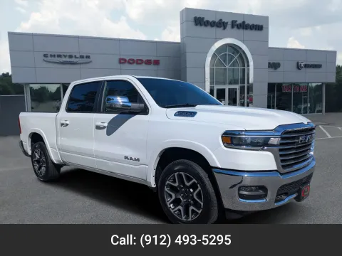 White 2026 Ram 1500 Laramie for sale in Vidalia, GA