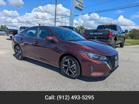 Red 2025 Nissan Sentra SV for sale in Vidalia, GA