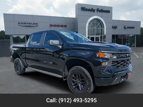 Black 2025 Chevrolet Silverado 1500 Custom Trail Boss for sale in Vidalia, GA