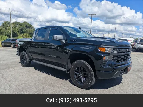 Black 2025 Chevrolet Silverado 1500 Custom Trail Boss for sale in Vidalia, GA
