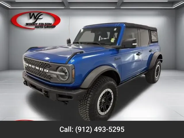 Blue 2022 Ford Bronco Badlands for sale in Baxley, GA