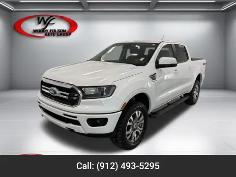 White 2021 Ford Ranger LARIAT for sale in Baxley, GA