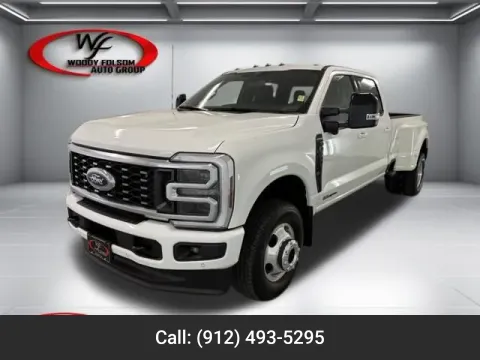 White 2025 Ford Super Duty F-350 DRW Platinum for sale in Baxley, GA
