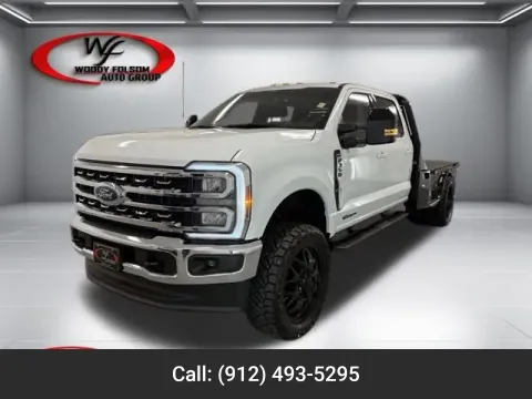 White 2025 Ford Super Duty F-350 DRW LARIAT for sale in Baxley, GA
