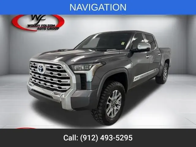 Gray 2024 Toyota Tundra 1794 Edition Hybrid for sale in Baxley, GA