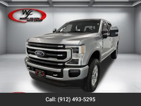 Silver 2021 Ford Super Duty F-250 SRW Platinum for sale in Baxley, GA