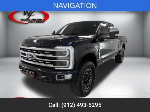 Blue 2024 Ford Super Duty F-250 SRW Platinum for sale in Baxley, GA