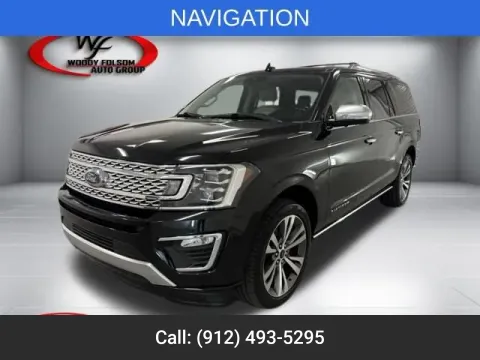 Black 2020 Ford Expedition Max Platinum for sale in Baxley, GA