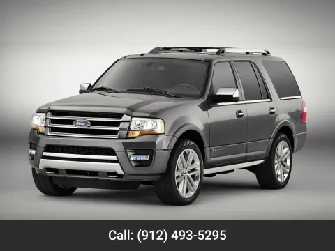 White 2017 Ford Expedition Limited for sale in Baxley, GA