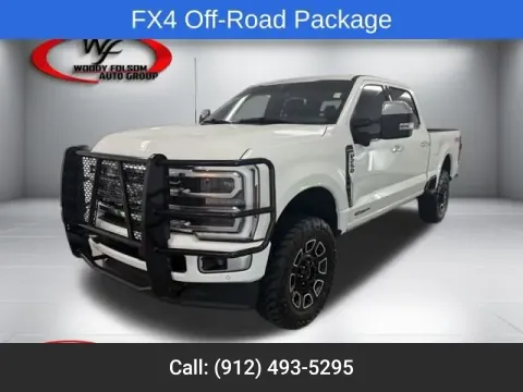 White 2024 Ford Super Duty F-250 SRW Platinum for sale in Baxley, GA