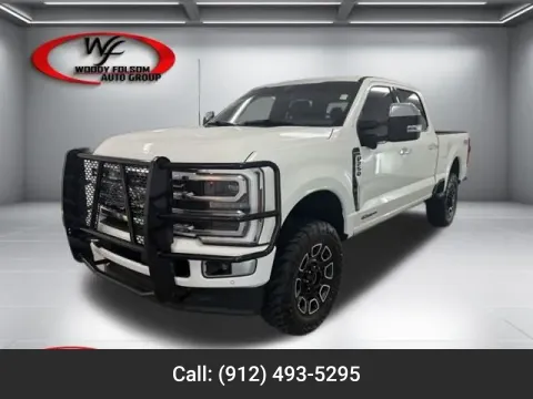 White 2024 Ford Super Duty F-250 SRW Platinum for sale in Baxley, GA