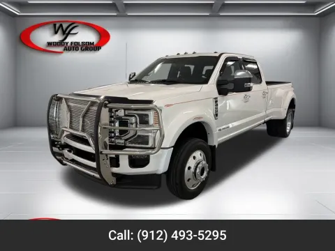 White 2022 Ford Super Duty F-450 DRW Platinum for sale in Baxley, GA