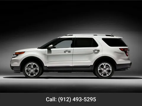 White 2014 Ford Explorer Limited for sale in Baxley, GA