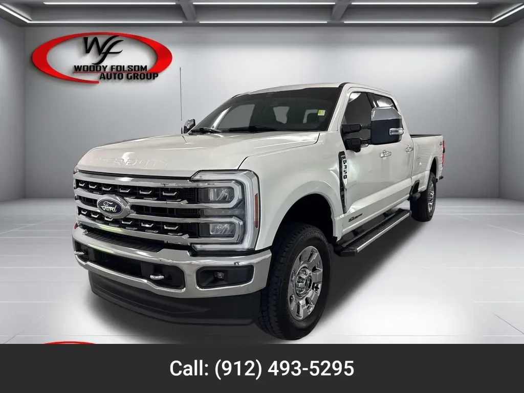 White 2024 Ford Super Duty F-350 SRW LARIAT for sale in Baxley, GA